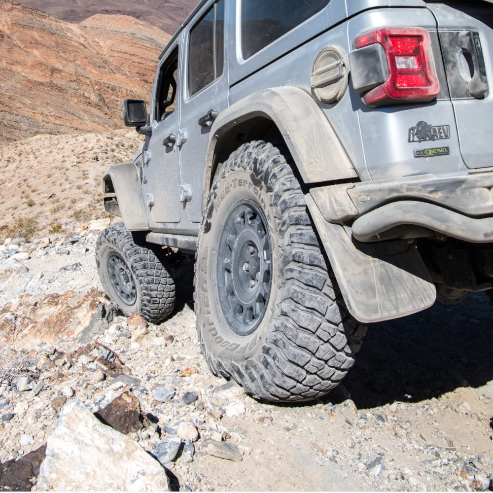 AEV Salta XR Wheel for Toyota Tacoma Truck - 17-Inch Satin Black Alloy Rims - Off-Road & Street Performance Upgrade