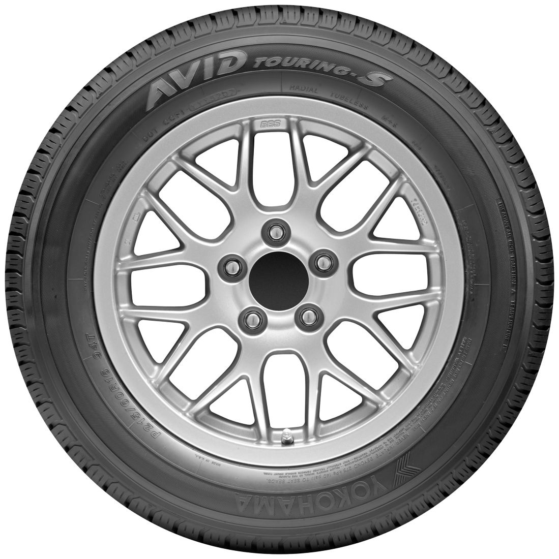 Avid Touring S 195/60R15 87T All-Season Passenger Car Tire - High Performance, Durable Tread for Smooth Ride - Perfect for Sedans, Coupes & Small SUVs