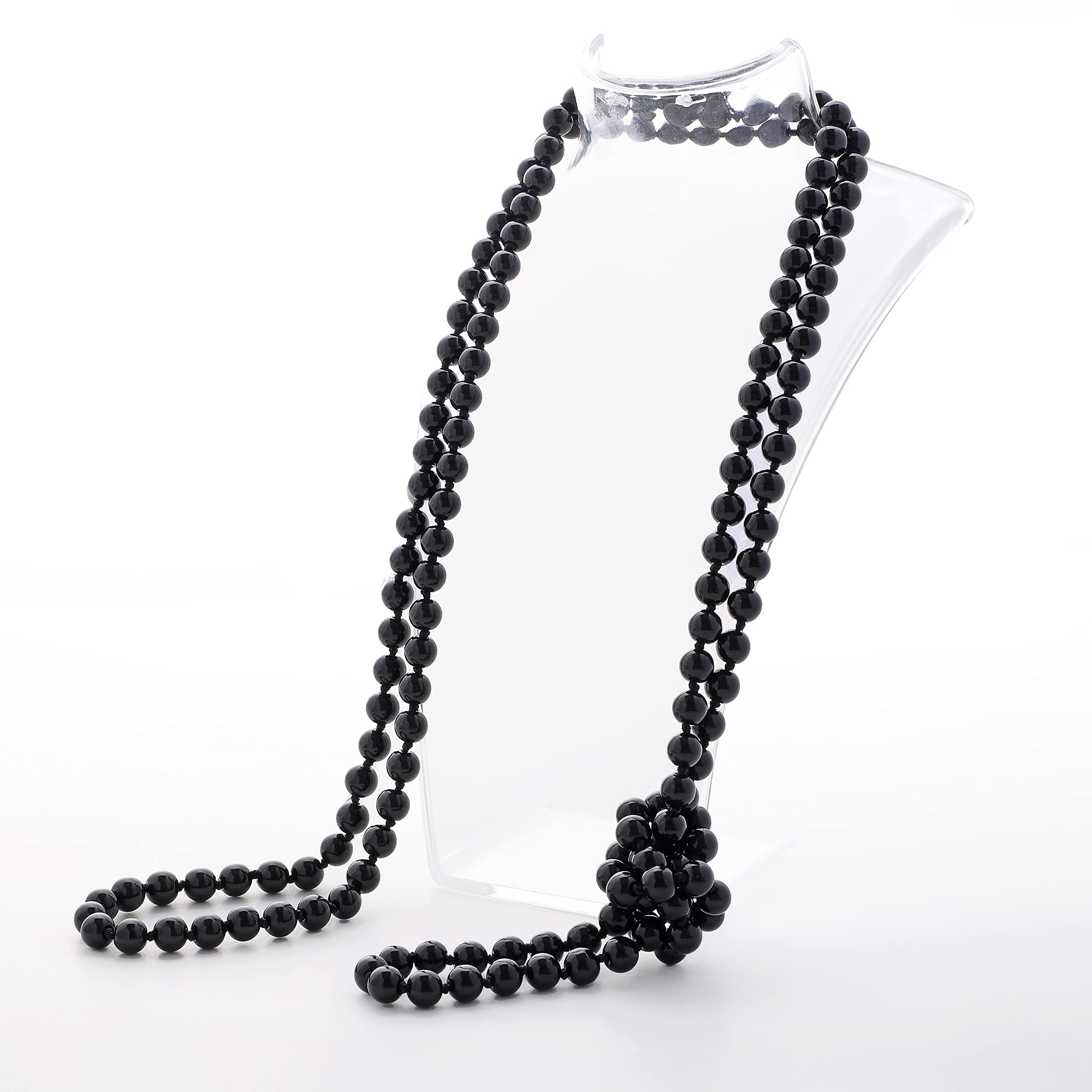 BABEYOND 36 Inch Long Faux Pearl Necklace - Vintage 1920s Gatsby Style Beaded Costume Jewelry for Women | Perfect for Flapper Dances, Themed Parties & Retro Fashion