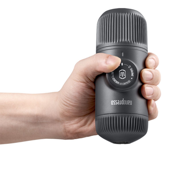 Wacaco NanoPresso Portable Espresso Maker - Handheld Manual Coffee Machine for Travel, Camping & Office - Compact & Lightweight Espresso Maker for Coffee Lovers
