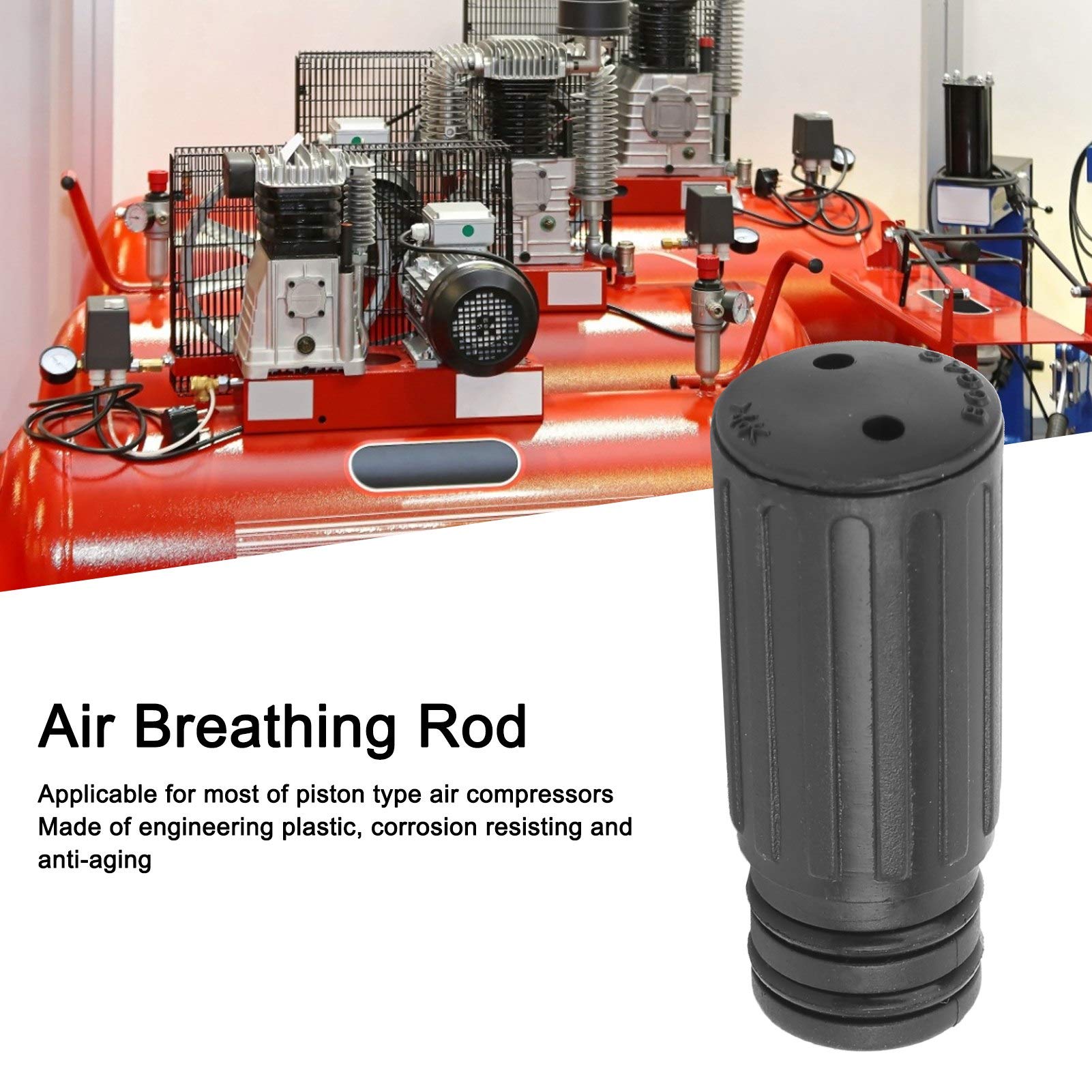 20Pcs High-Quality Air Compressor Breather Rods - Durable Engineering Plastic Nozzle Parts for Pneumatic Equipment & Air Compressor Pumps - Perfect for Industrial Maintenance, HVAC Systems, and Automotive Repair