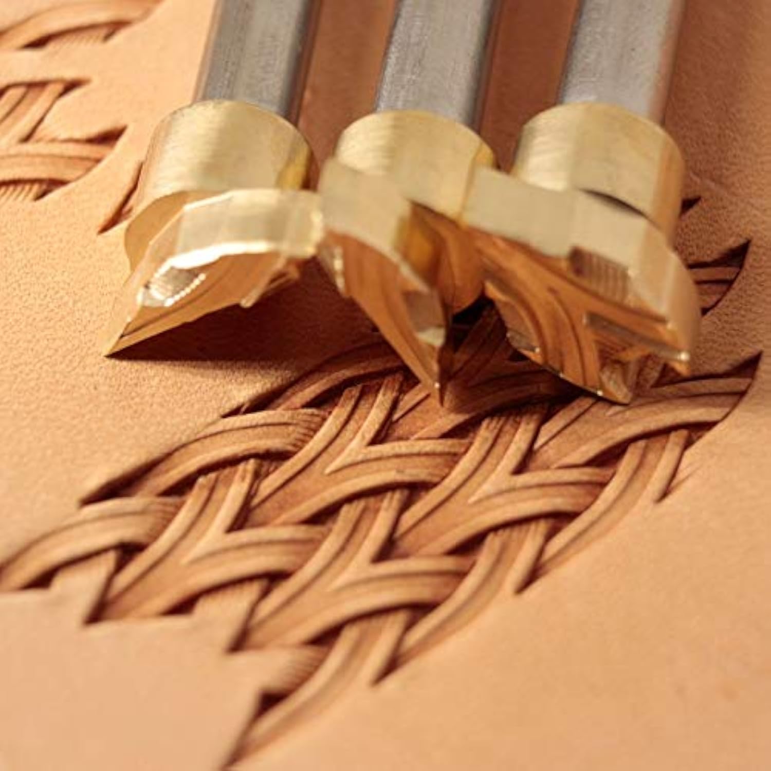 Dragon Scale Leather Stamp Tool for Leather Crafting - DIY Leather Stamping & Carving Punch Set for Belts, Wallets & Handmade Leather Goods