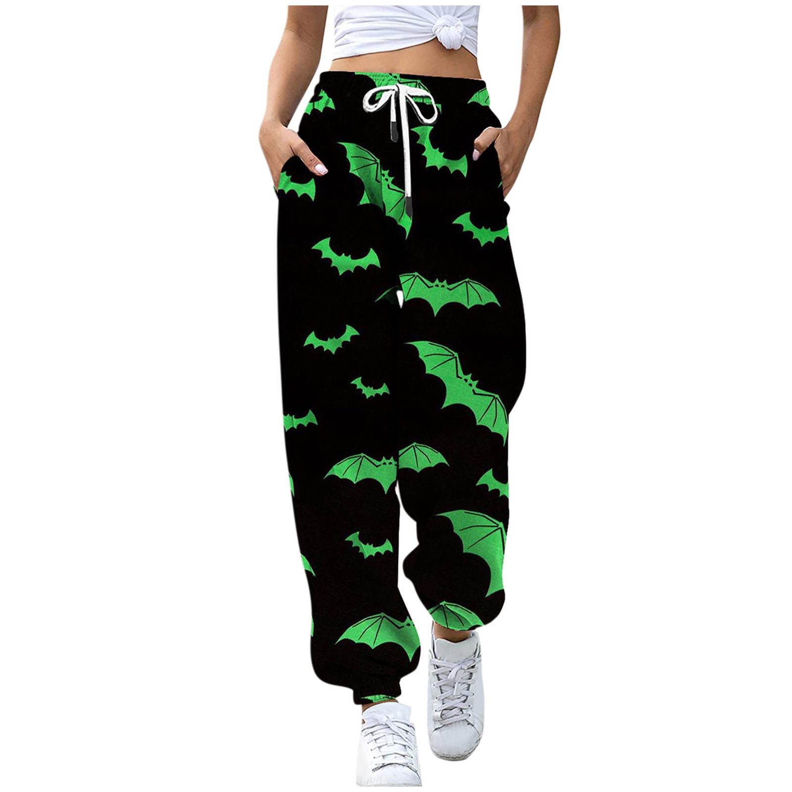 YDKZYMD Women's 3D Printed Jogger Pants - Funny Halloween Graphic Sweatpants for Women & Men, Loose Fit Athletic Track Pants, Comfortable Baggy Workout Pants for Running, Yoga, Gym & Casual Wear