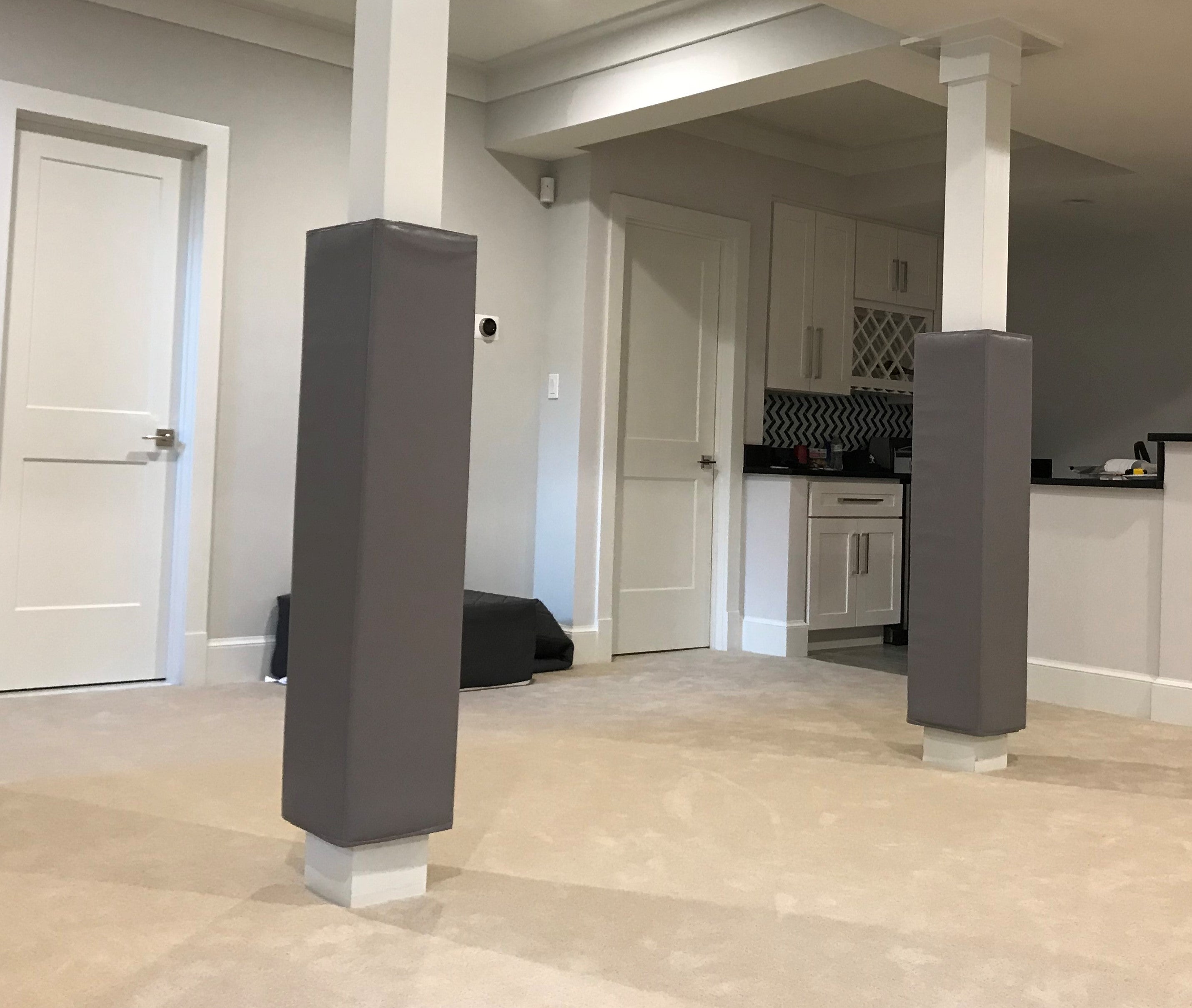 4-Foot Tall 4-Sided Column Pad with 10-Inch Side Width - Perfect for Home Gym, Martial Arts Training & Fitness Equipment Protection