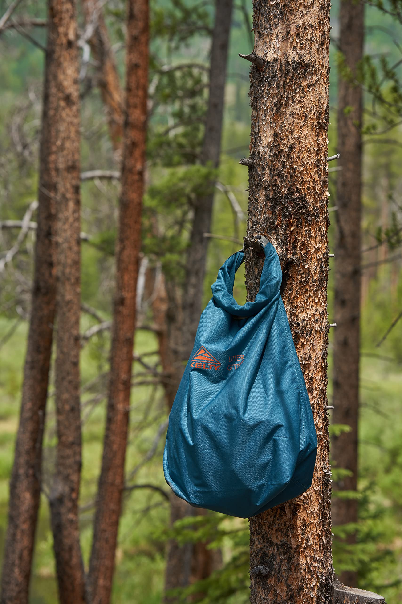 Kelty Litter G’tter Heavy Duty Reusable Trash Bag - 30L Waterproof & Puncture-Resistant Camping Garbage Sack for Firewood, Cans, and Outdoor Waste - Perfect for Hiking, Backpacking, and Campsite Cleanup