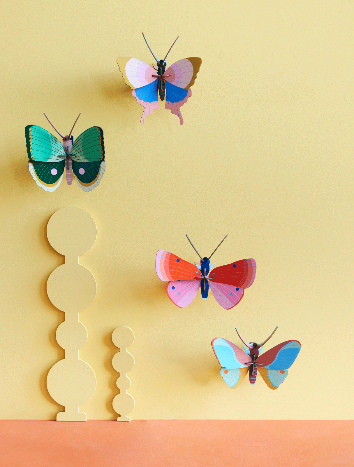 Speckled Copper Butterfly Small Insect Art Print - Handmade Wall Decor for Home & Office - Perfect for Nature Lovers & Entomology Enthusiasts