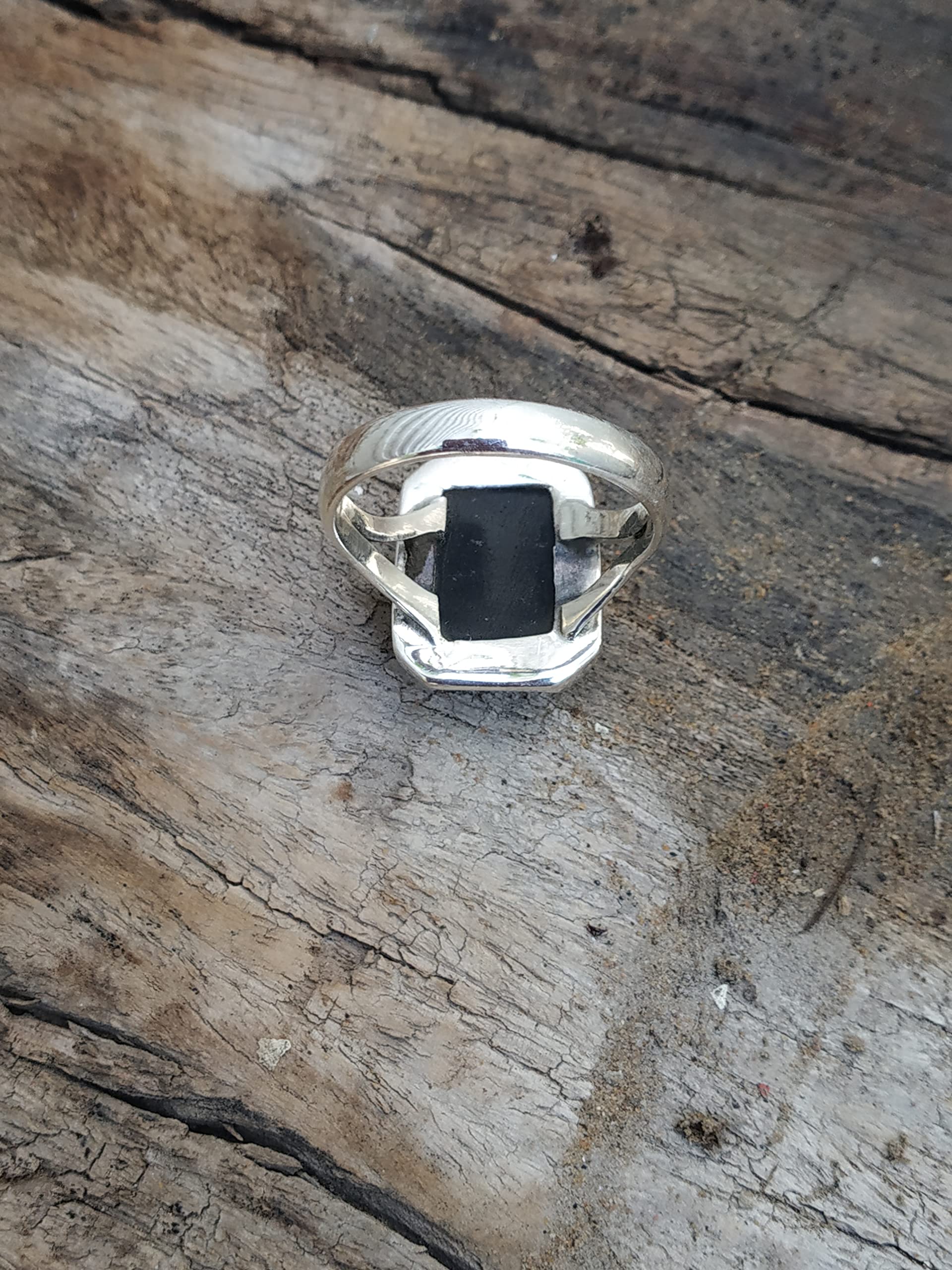 Black Onyx Ring 925 Sterling Silver Handmade Statement Ring for Women | Emerald Cut Gemstone Jewelry | Christmas Gift, Boho Style | Perfect for Parties, Weddings & Everyday Wear