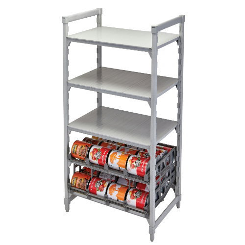 Cambro UCR10R8 Camshelving Ultimate #10 Can Single Rack - Heavy Duty Commercial Kitchen Storage Shelf for Restaurants, Cafes & Food Service - Perfect for Organizing Canned Goods, Spices & Pantry Items