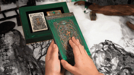 Ark Playing Cards - Premium ShanHai Artist Box Set | Collectible Chinese Art Playing Cards for Poker, Magic Tricks & Cardistry | Perfect Gift for Card Game Lovers