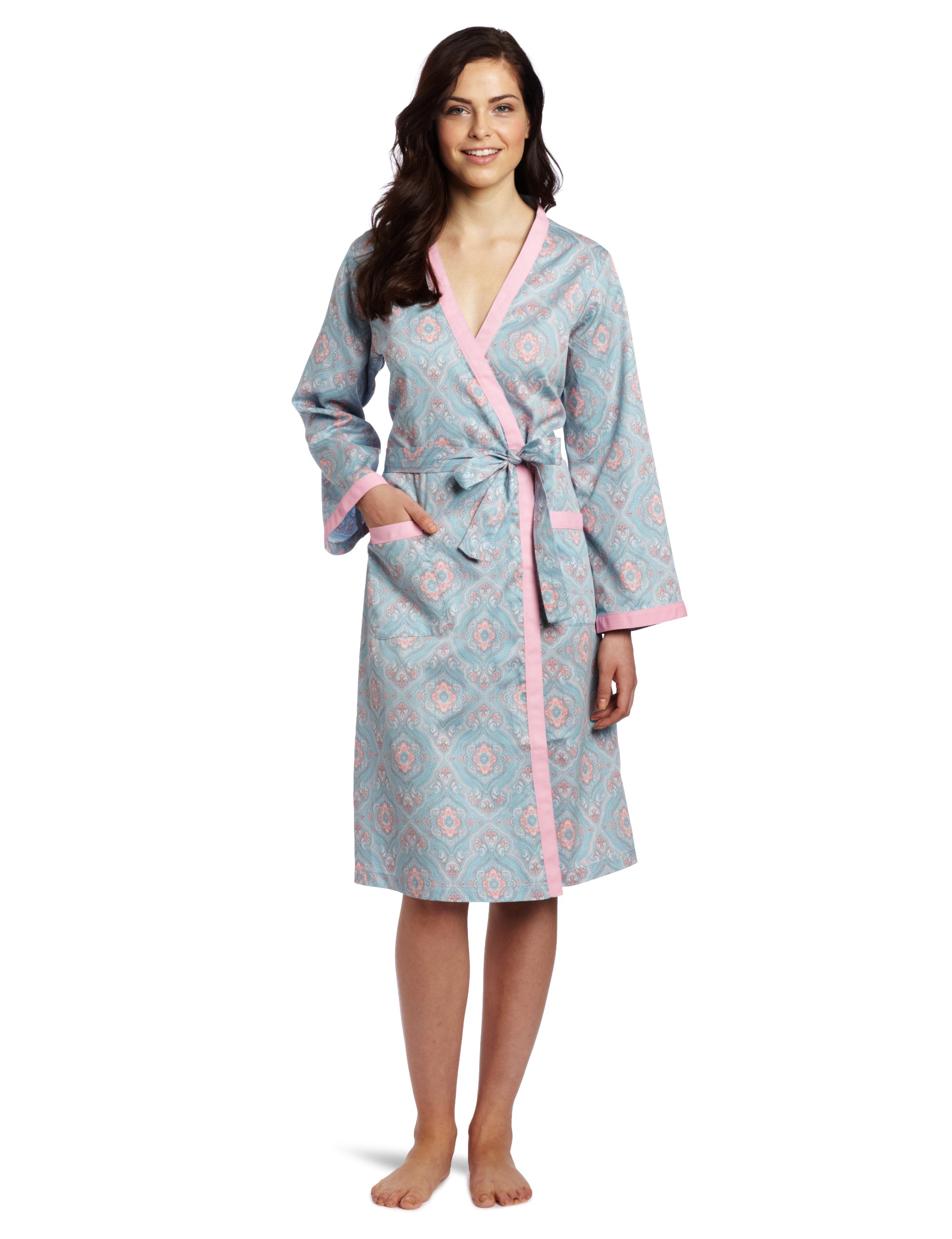 BedHead Pajamas Women's Ribbon Robe - Soft & Comfortable Loungewear for Relaxing at Home, Spa Days & Cozy Evenings