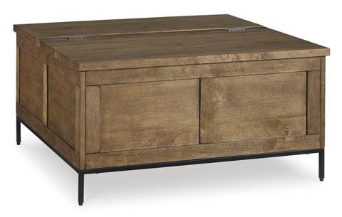 Torlanta Coffee Table T686 9 - Modern Wooden Coffee Table for Living Room, Home Decor & Office Use - Stylish Center Table with Storage Shelf for Small Spaces