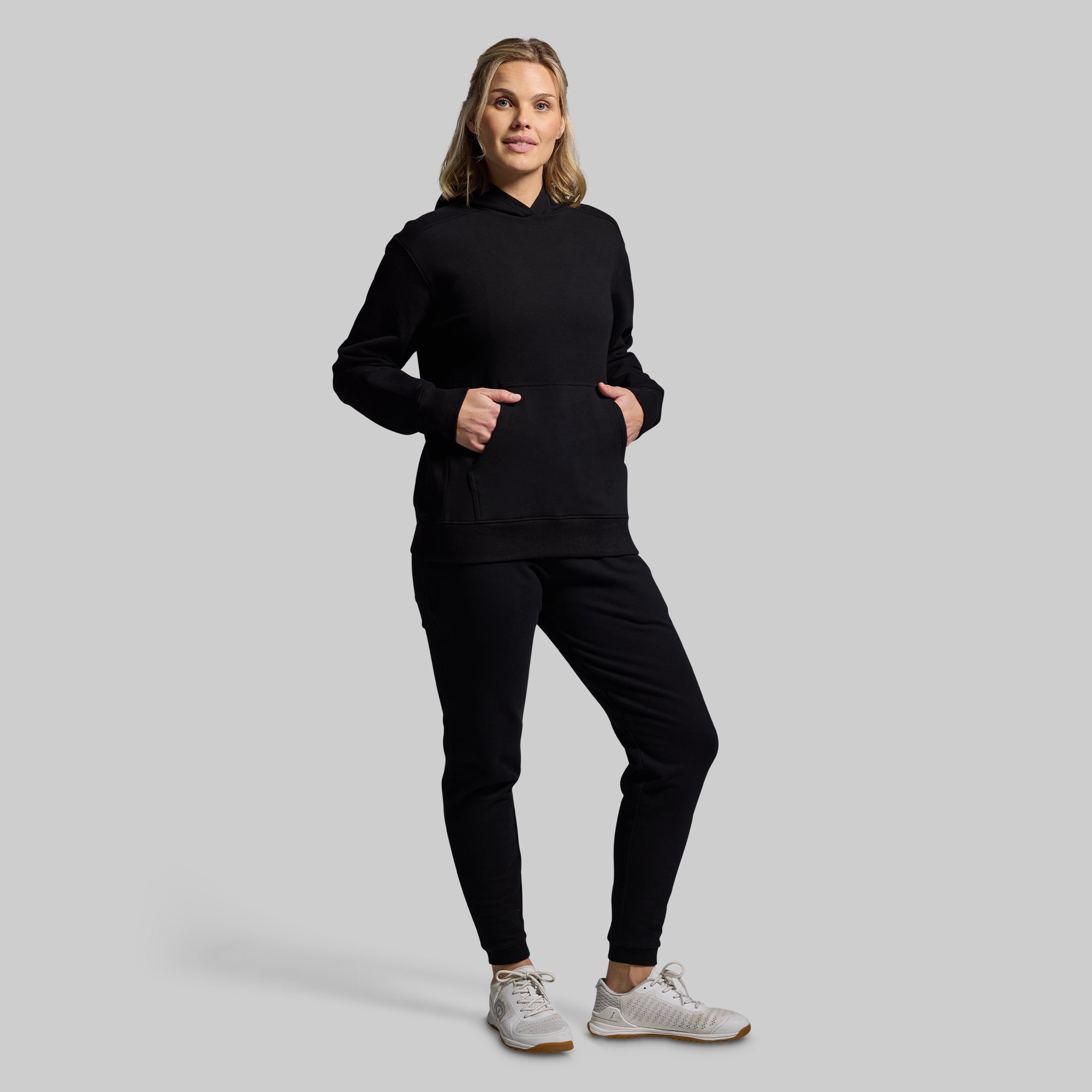 Women's Comfortable Unmatched Jogger Set - Soft Lounge Pants & Top Outfit in Black | Perfect for Yoga, Running, Gym Workouts & Casual Wear