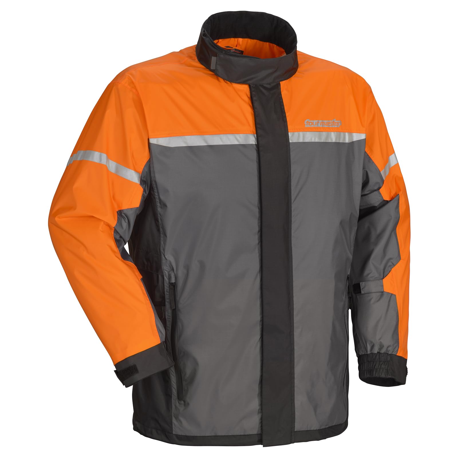Tourmaster Sentry Rain Jacket - Waterproof Motorcycle Jacket for Men & Women - Windproof & Breathable Riding Gear for Commuting & Adventure (Ideal for Rainy Weather & Long Rides)