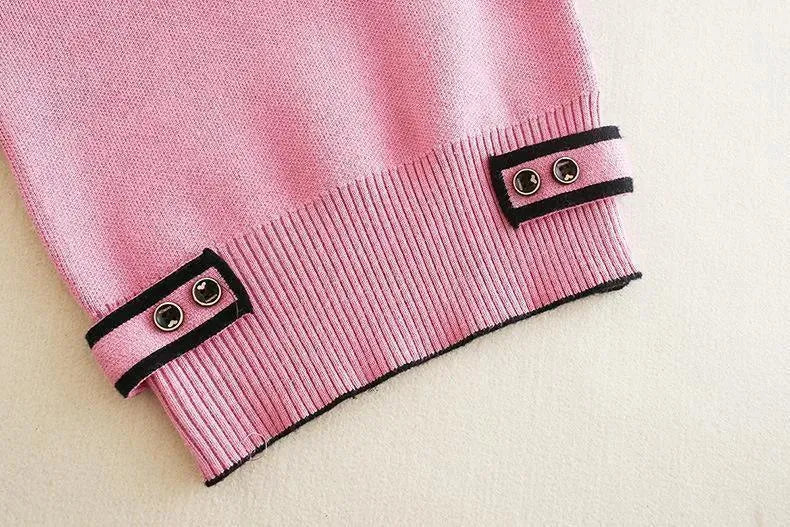 Girls Knitted Outfit Sets - Long Sleeve Kids Winter Clothes for School & Play | Cozy Toddler Sweater & Pants Combo