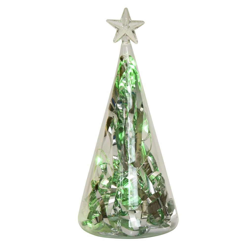 Handmade Christmas Star Ornament with Green String Lights - 7 Inch Holiday Decoration for Tree, Home & Party Decor | Perfect Gift for Xmas, Winter Celebrations & Festive Gatherings