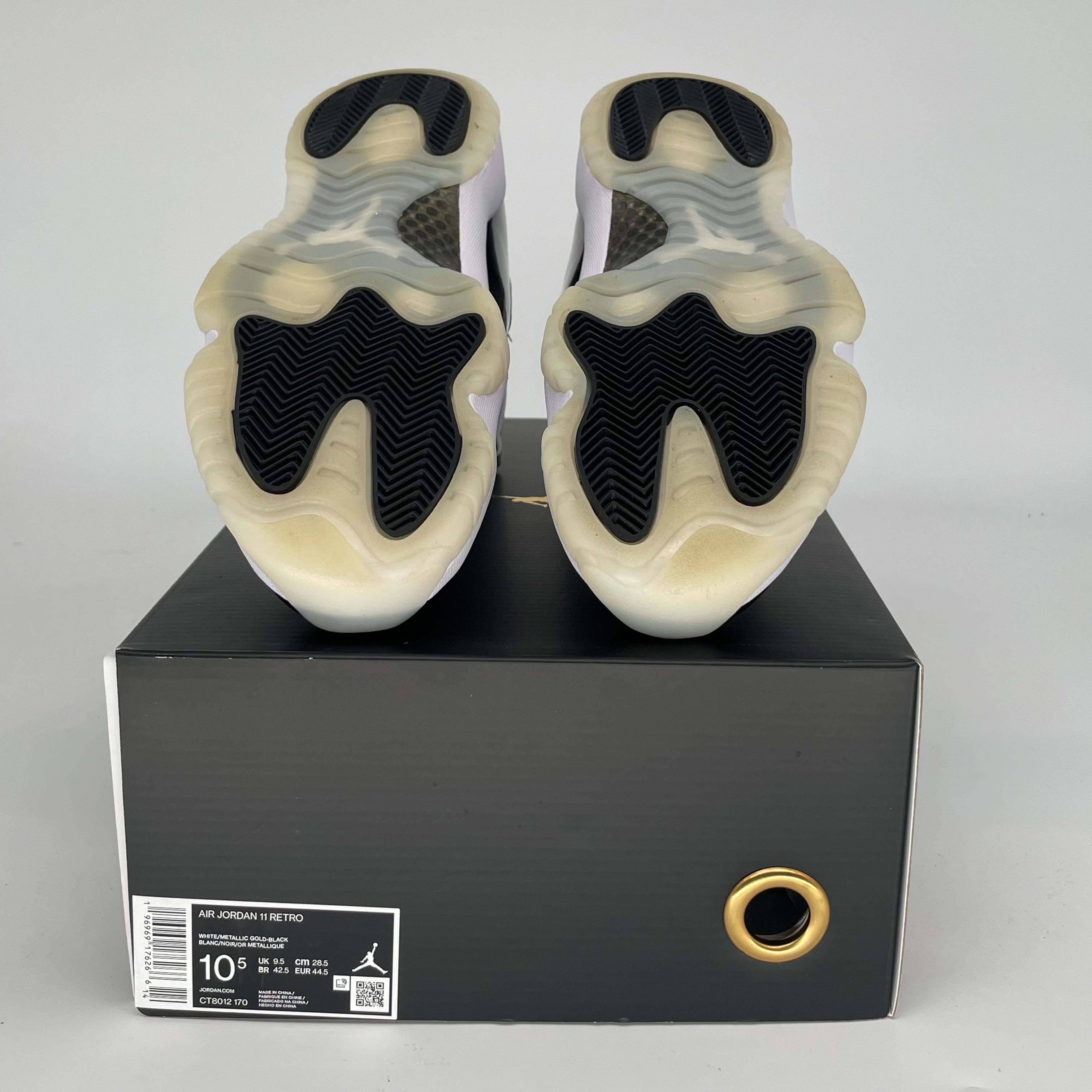 AIR JORDAN 11 DMP GRATITUDE Basketball Shoes Men's Size 10.5/Women's 12 (CT8012-170) - Retro Sneakers for Sports, Fashion & Casual Wear