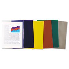 ProjeCarton Folders - Clear Poly Letter & Jacket Size, 25/Box (3 Boxes) - Perfect for Office, School & Document Organization