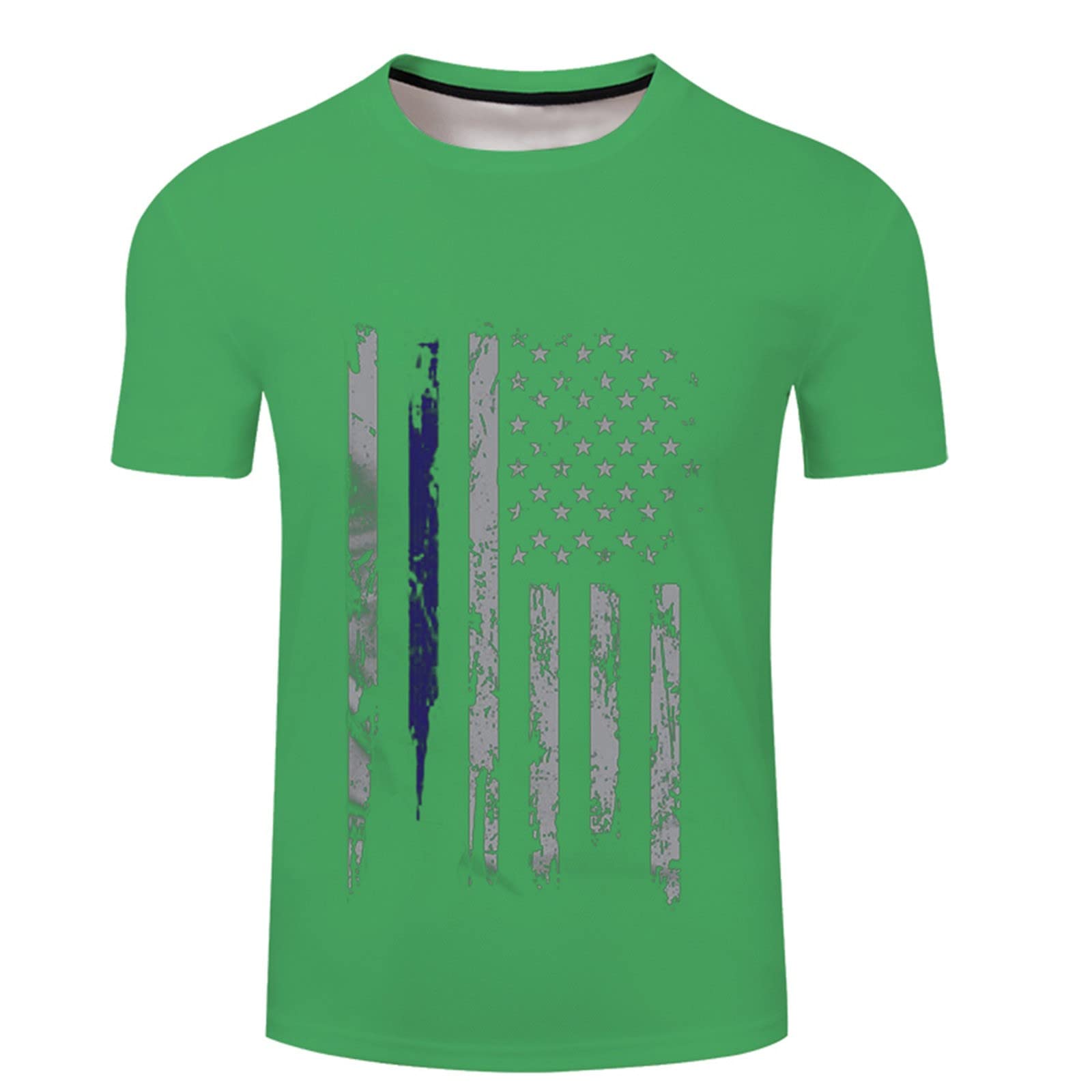 Men's Short Sleeve T-Shirt - Comfortable Cotton Casual Tee for Everyday Wear | Perfect for Work, Gym & Outdoor Activities