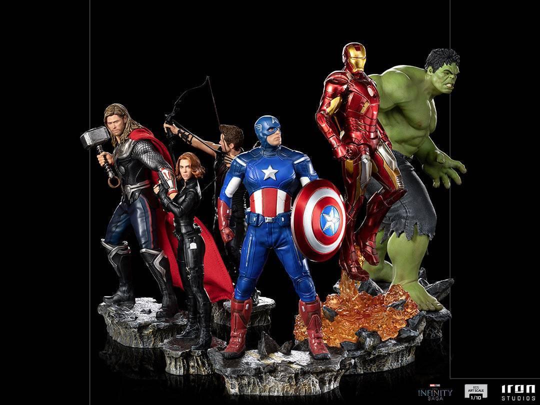 Iron Studios The Infinity Saga: Battle of NY Black Widow BDS Art Scale Statue 1/10 - Premium Collectible Marvel Avengers Figure for Display & Home Decor