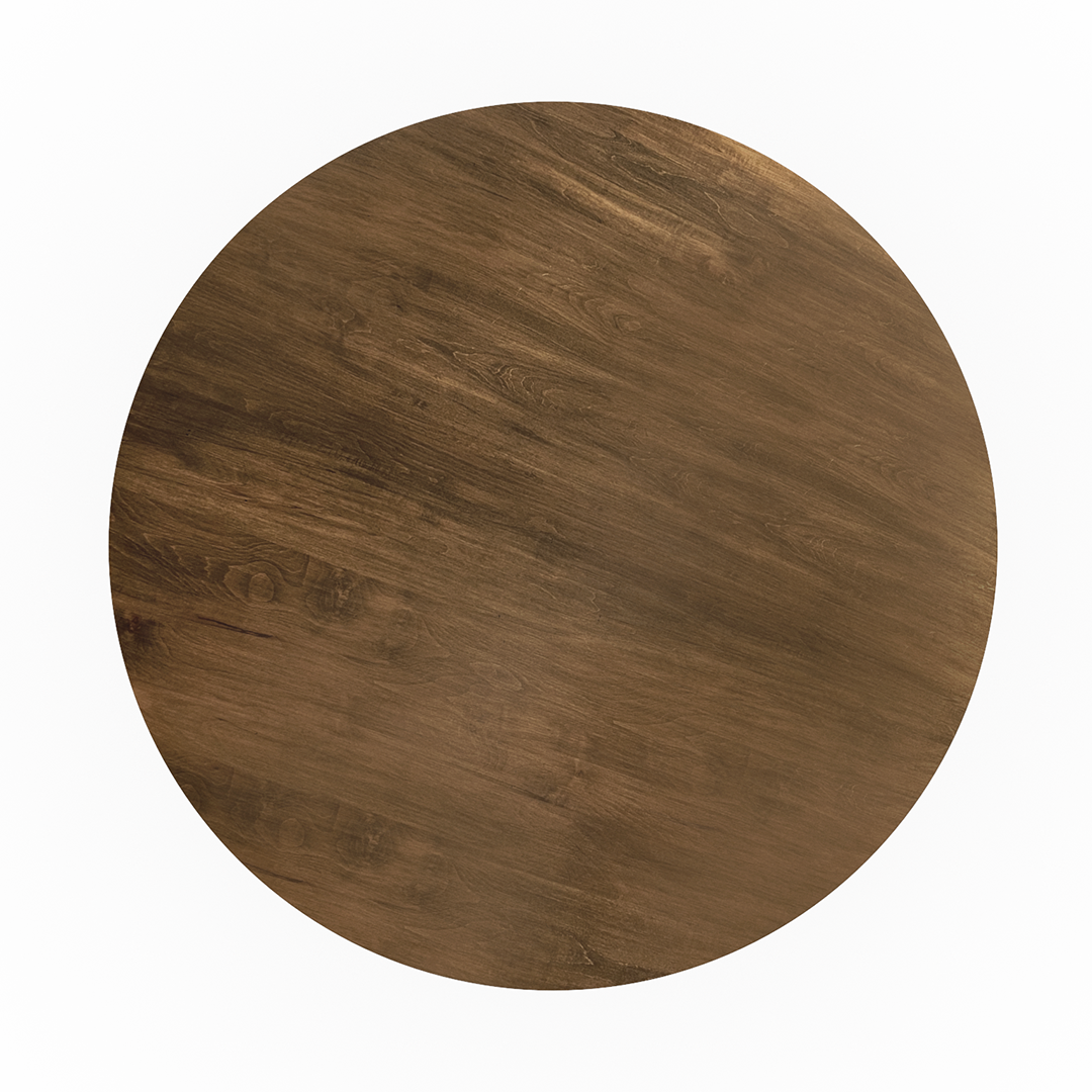 Aurora Modern Pedestal Dining Table - Round Kitchen Table for Small Spaces, Farmhouse & Contemporary Home Decor - Perfect for Breakfast Nook, Dining Room & Apartment Living