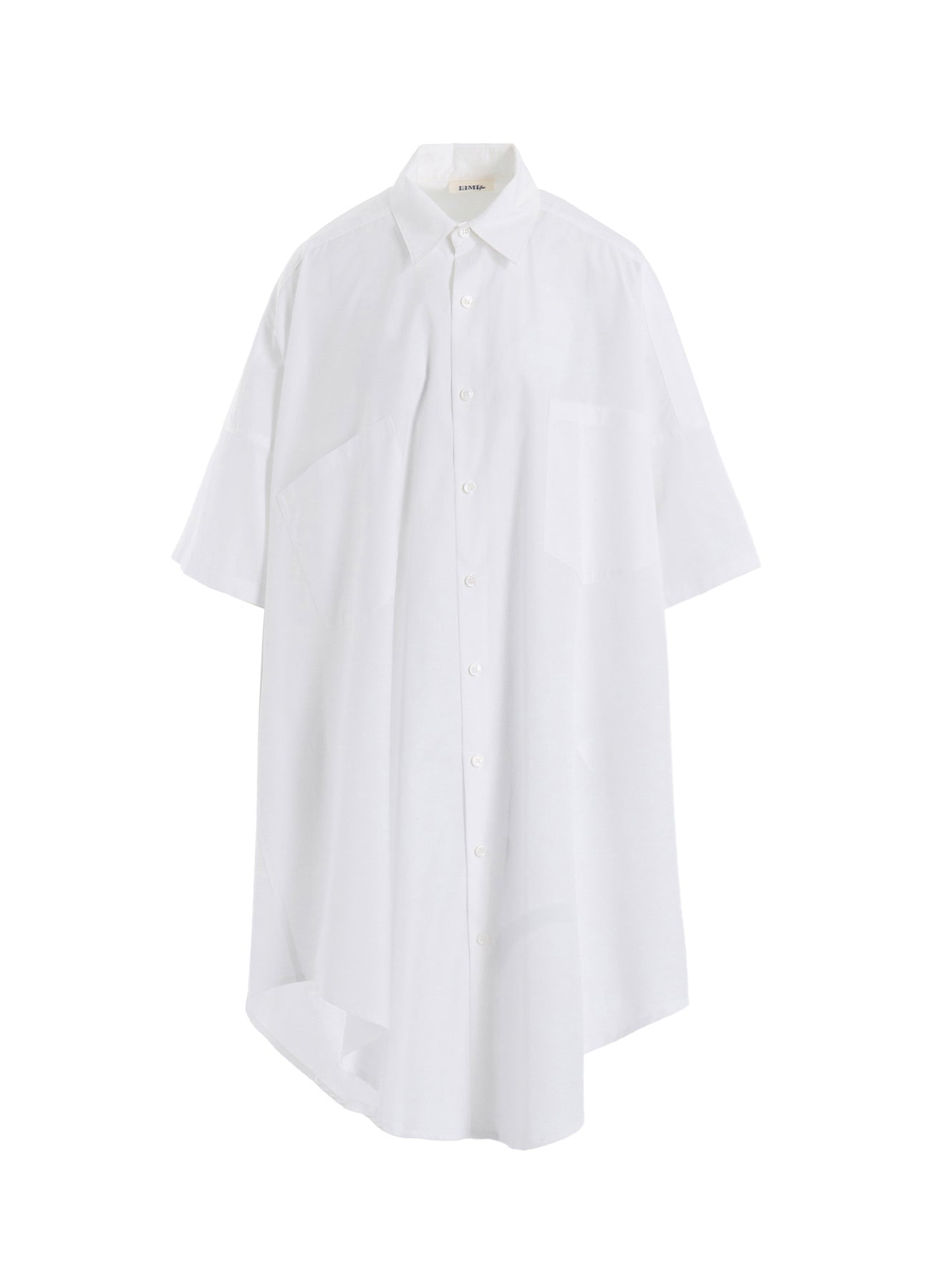 100% Cotton Asymmetrical Shirt for Women - Trendy Oversized Loose Fit Blouse - Perfect for Casual Wear, Office Outfits & Street Style Fashion
