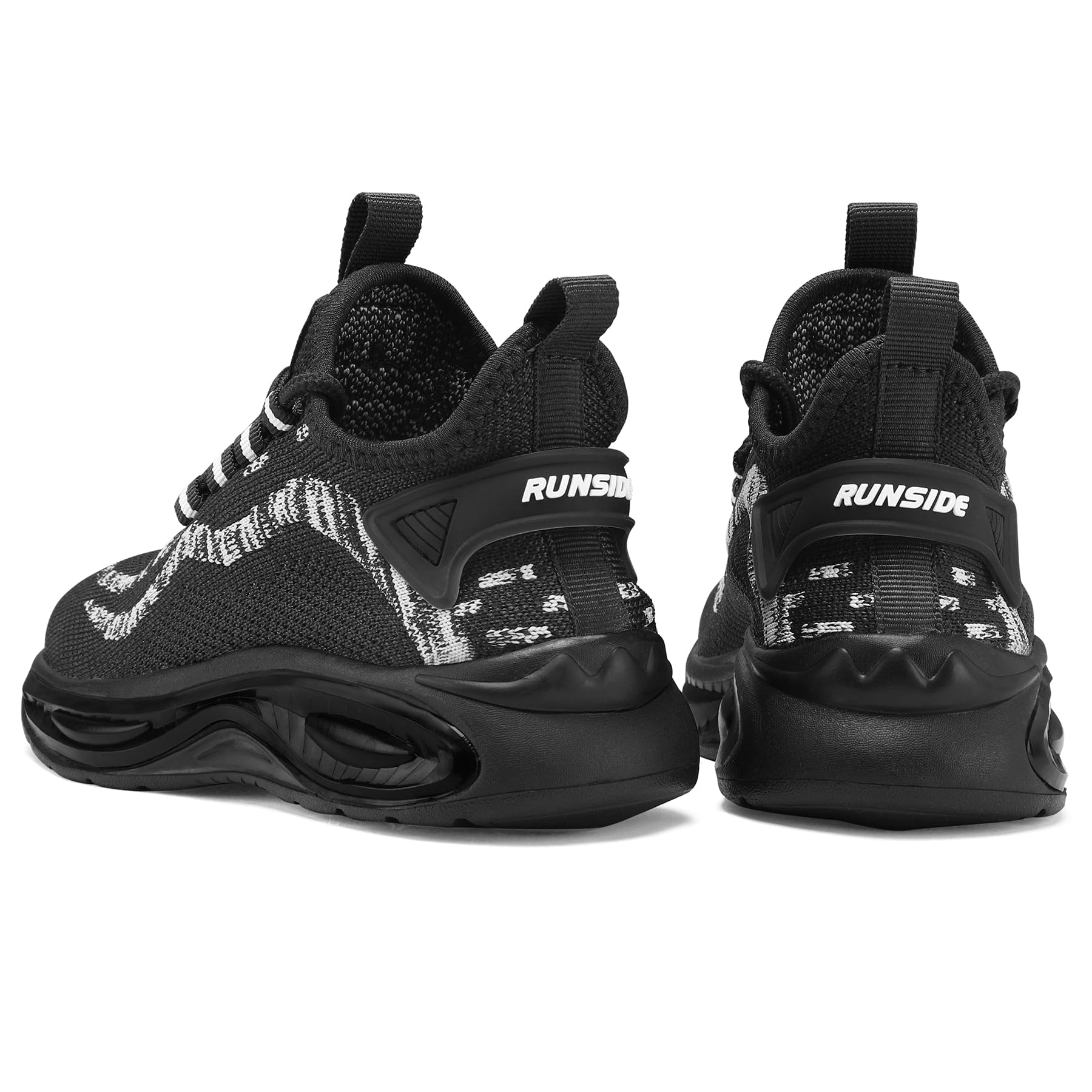 RUNSIDE Boys Girls Sneakers - Lightweight Breathable Lace Up Kids Tennis Shoes for Walking, Running & Gym - Comfortable Outdoor Sneakers for Little Kid Big Kid | Perfect for School, Playground & Daily Activities