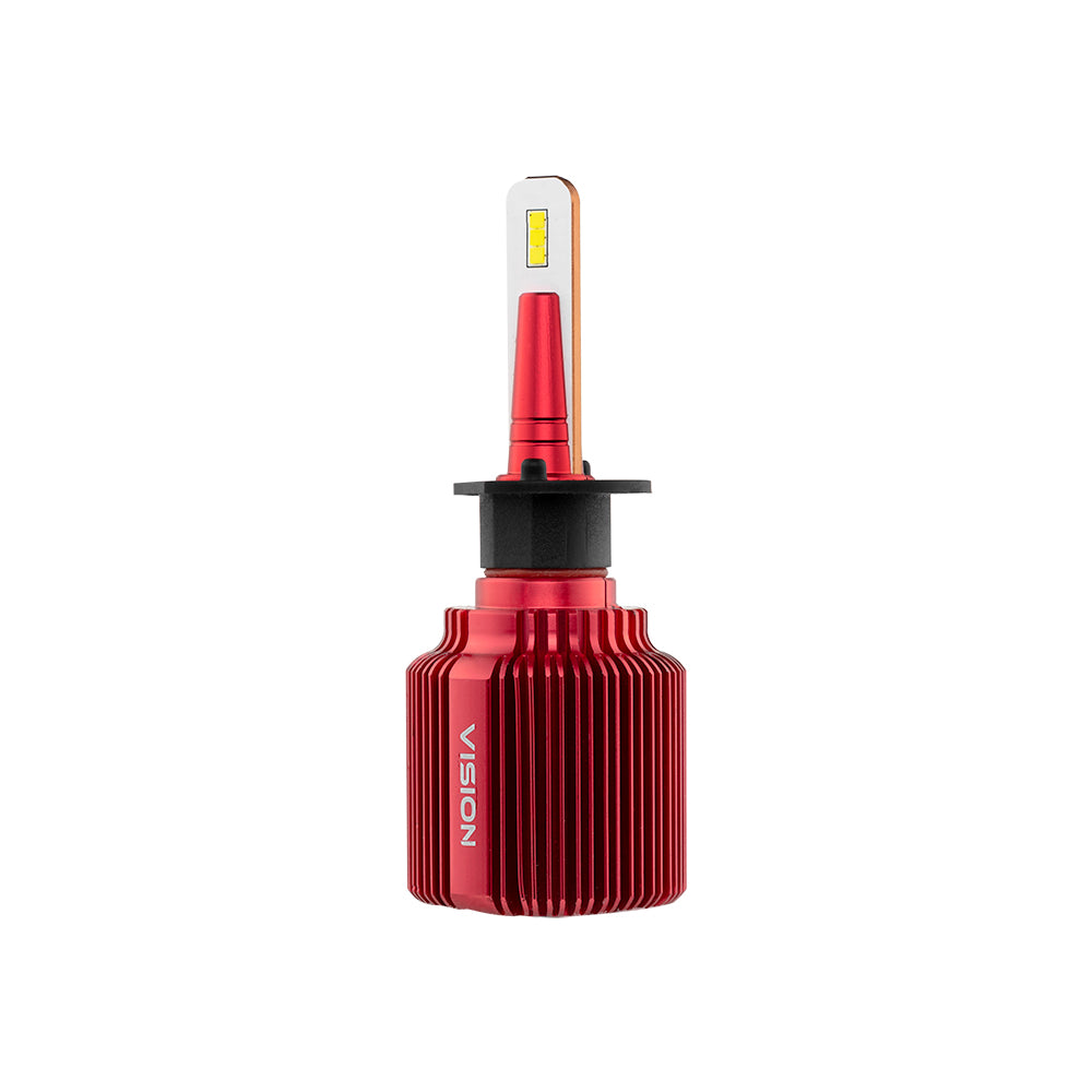 VISION H1 CSP LED Conversion Kit - 6500K Cool White Light, 5000 Lumens, 30W Energy Efficient - Perfect for Car Headlight Upgrades & Off-Road Lighting