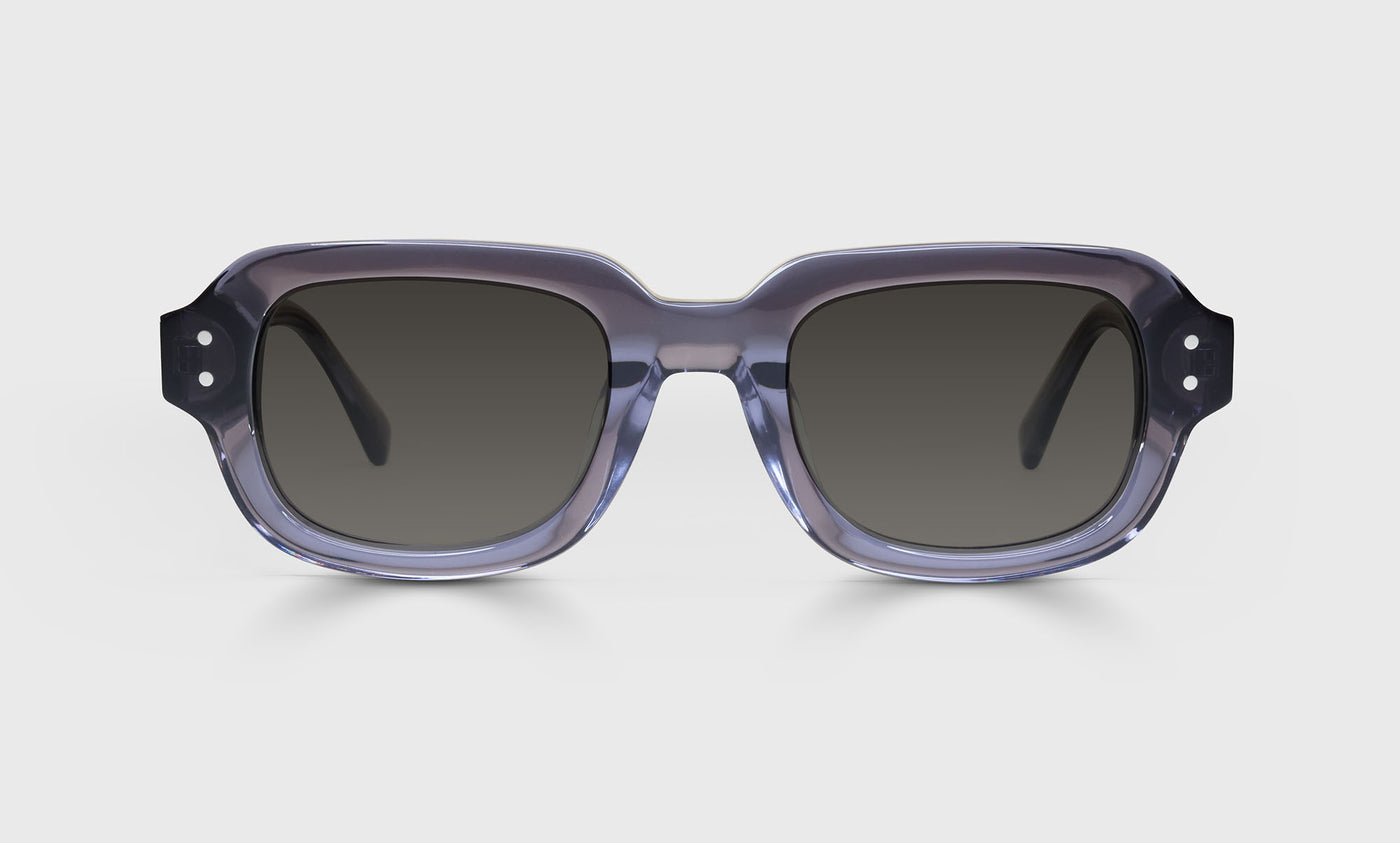 Hits the Spot Color 74 Grey Crystal Front and Temples - Stylish Eyeglass Frames for Women & Men | Perfect for Reading, Work, and Everyday Wear
