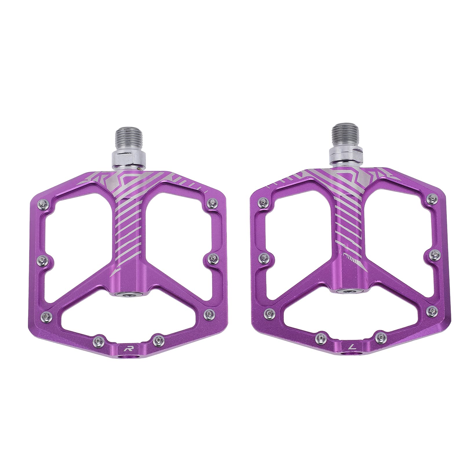 RiToEasysports Ultra Lightweight Aluminum Alloy Bike Pedals - Premium Bearing Platform Pedals Replacement for Mountain & Road Bicycles | Perfect for Commuting, Trail Riding & Fitness Cycling