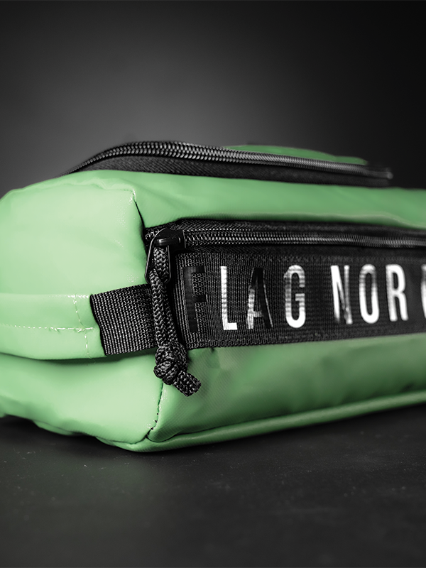 Momentum 2.5L Waterproof Toiletry Bag for Travel - Green | Compact Cosmetic Organizer for Toiletries, Makeup & Shampoo | Perfect for Camping, Gym & Weekend Getaways