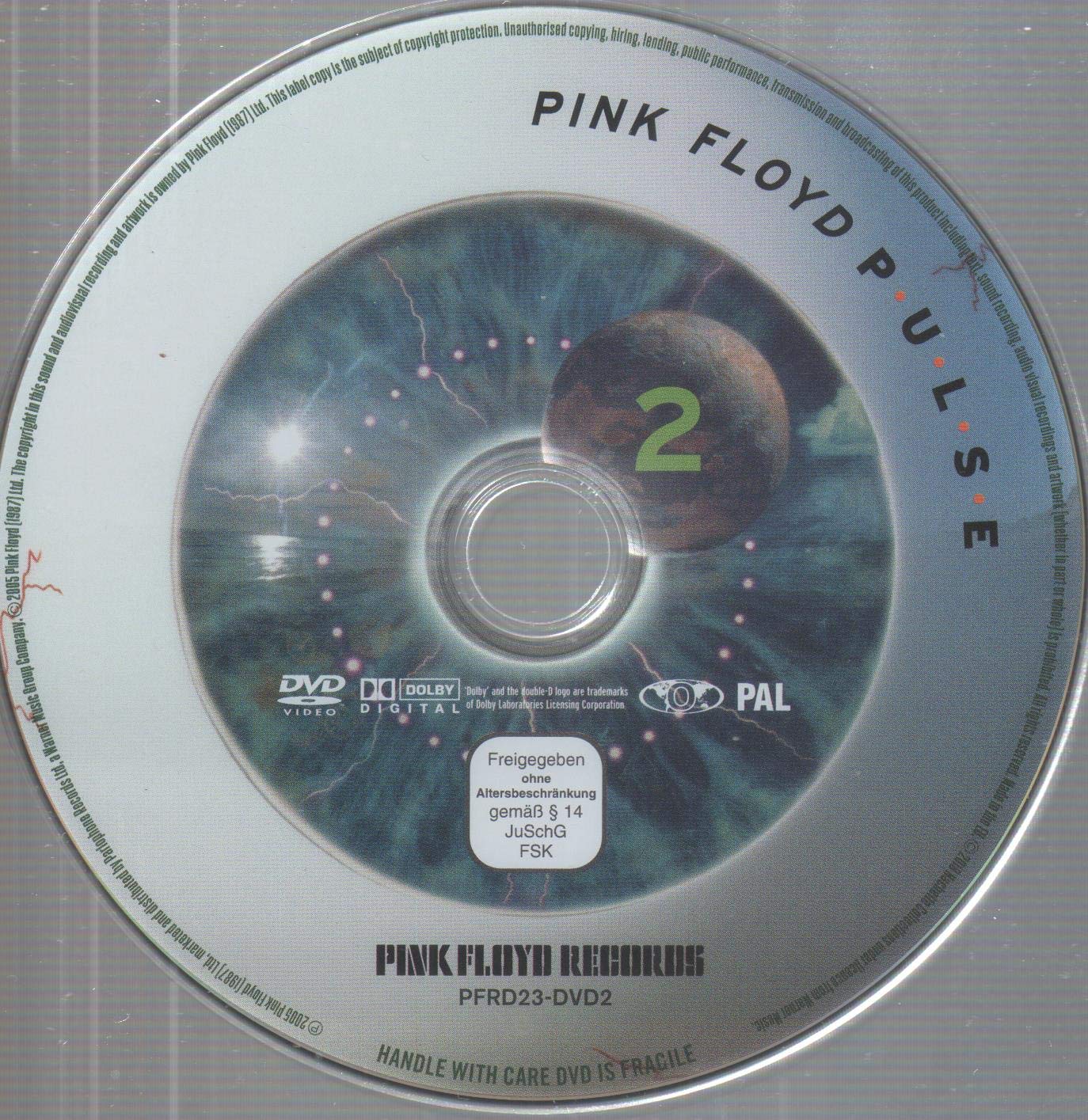 Pink Floyd: Pulse DVD [Region 2] - Classic Rock Concert Film for Music Lovers & Collectors | Perfect for Home Entertainment & Gift Giving