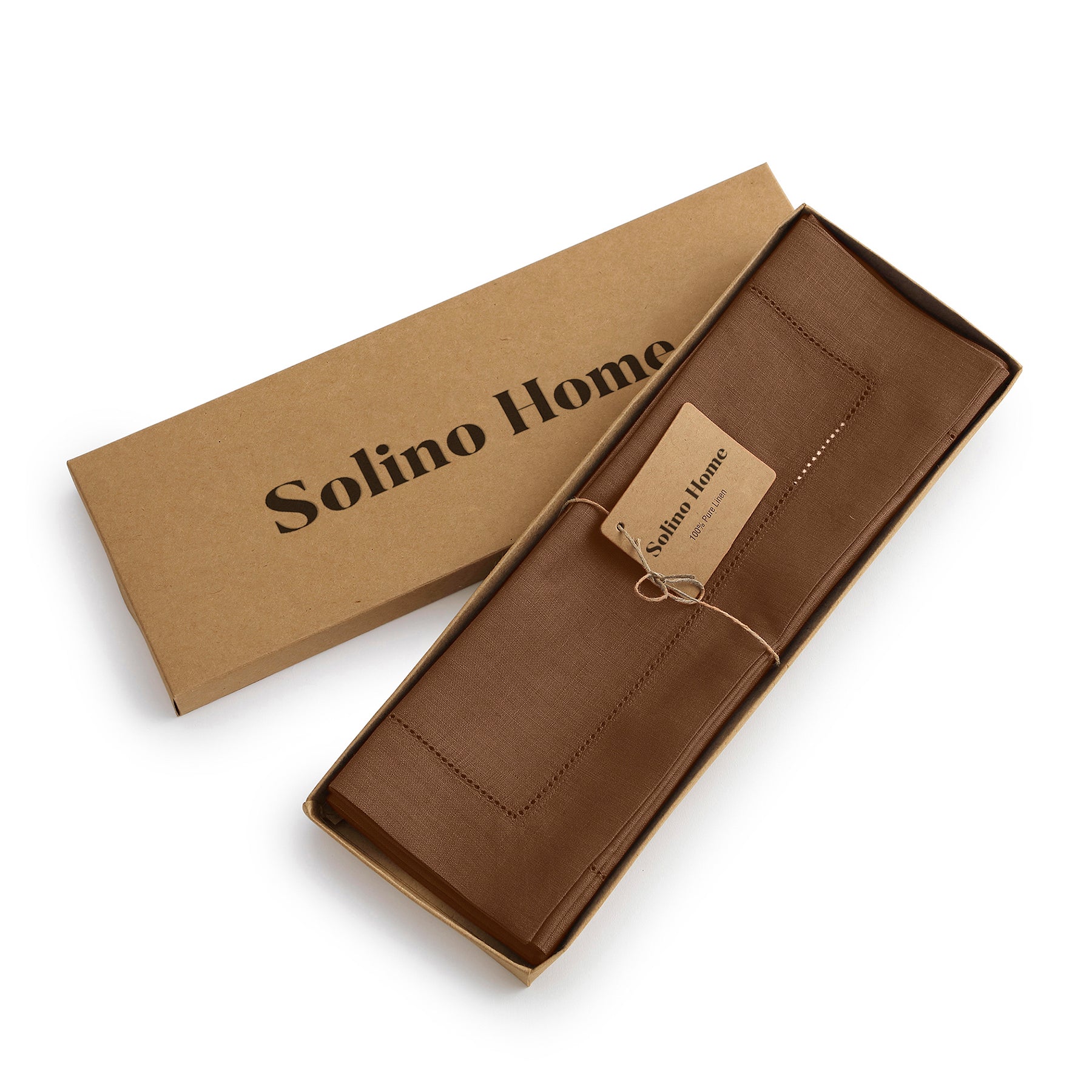Elegant Classic Hemstitch Placemats Set of 4 - Premium Linen Table Mats for Dining Room Decor - Perfect for Thanksgiving, Christmas Dinner & Formal Entertaining