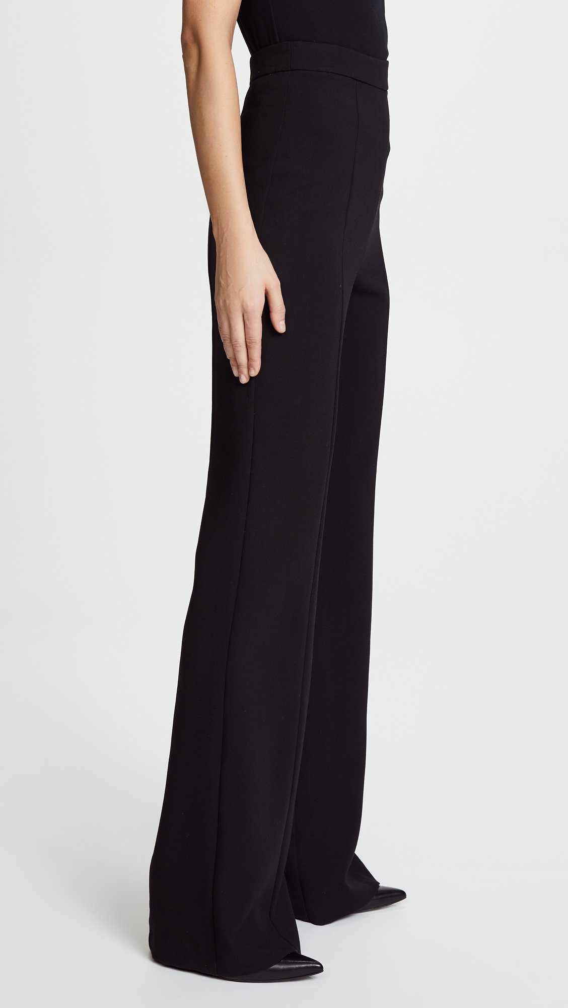 Black Halo Women's Isabella Pants - Stylish High-Waisted Trousers for Office & Business Casual Wear | Comfortable & Professional Work Pants for Women