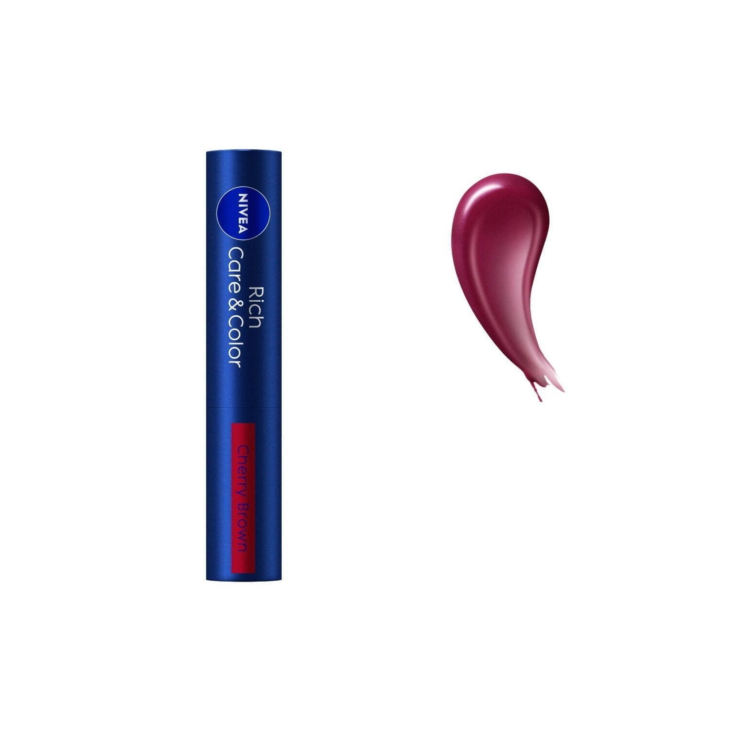 Nivea Japan Rich Care & Color Moisturizing Tinted Lip Balm 2g - Hydrating Lip Care with Natural Color for Dry Lips | Perfect for Daily Use, Makeup, and On-the-Go Moisture