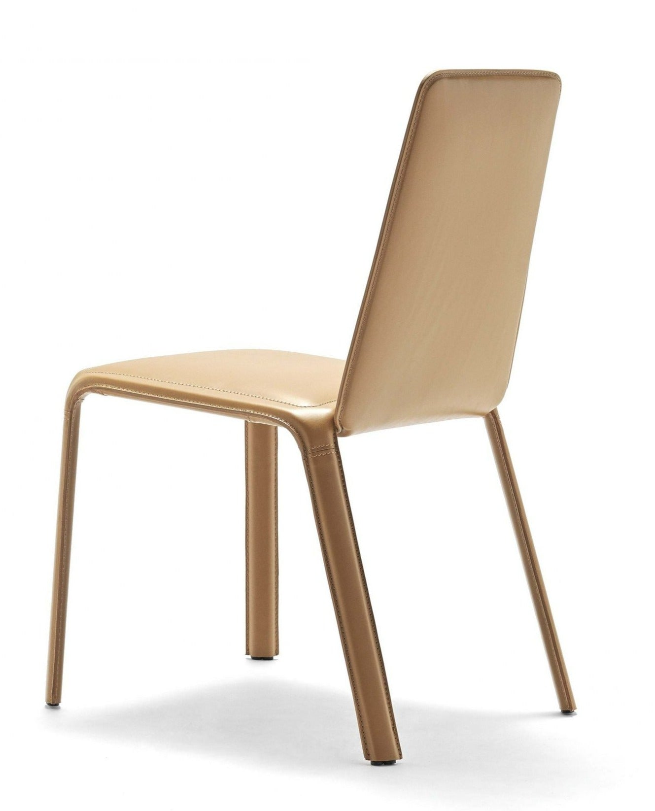 Fasem Ande Dining Chair - Modern Wooden Dining Room Chair with Upholstered Seat - Perfect for Kitchen, Dining Room, and Home Office