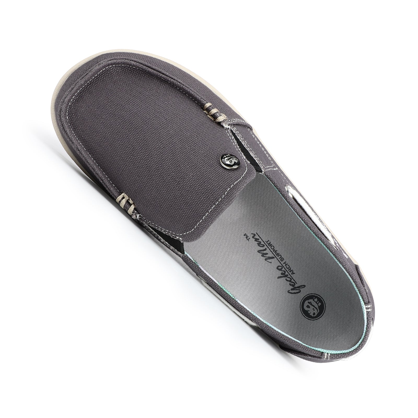 Women's Comfortable Canvas Loafer Shoes - Casual Slip-On Flats for Walking, Work & Travel - Breathable & Lightweight Everyday Shoes