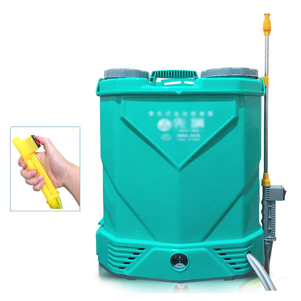 DDPWQ Electric Backpack Sprayer - 16L/18L/20L Rechargeable Garden Sprayer with Stainless Steel Telescopic Boom for Home, Farm & Agricultural Use | Perfect for Lawn Care, Pest Control & Crop Spraying