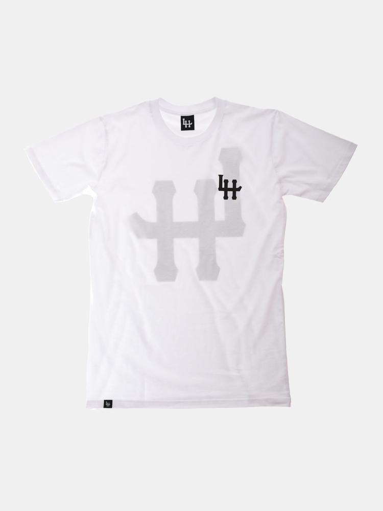LH Big Logo T-Shirt for Men - Comfortable Cotton White Tee for Casual Wear & Street Style | Perfect for Everyday Outfits & Lounge