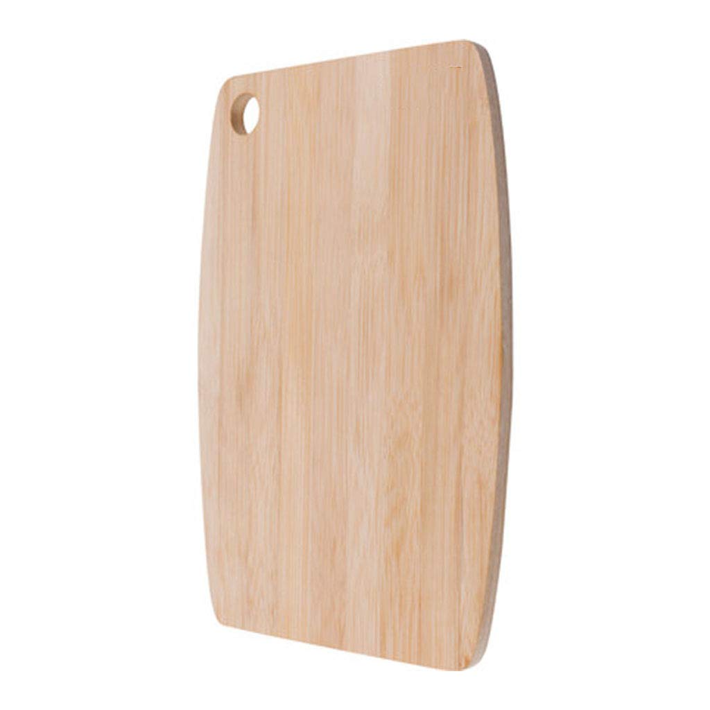 Premium Bamboo Cutting Board - Large Rectangle Wooden Chopping Board for Vegetables, Meat, Bread & Cheese - Gentle on Knives - Perfect for Food Prep, Serving & Kitchen Use