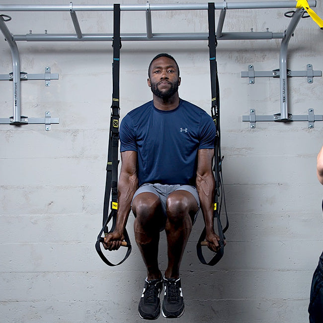 TRX DUO TRAINER - Portable Suspension Training System with Long Anchor for Full Body Workout - Perfect for Home Gym, Outdoor Fitness & Travel