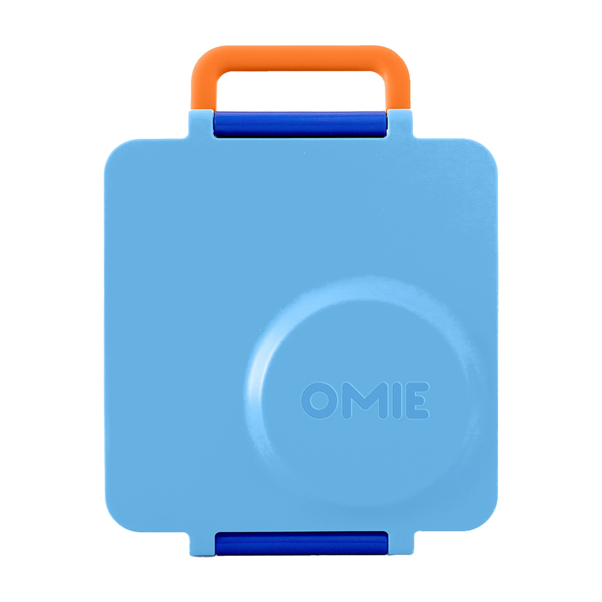 OmieBox V2 Insulated Kids Lunch Box - Leakproof Bento Container with Compartments, Blue | Perfect for School, Work & Travel Lunch Storage