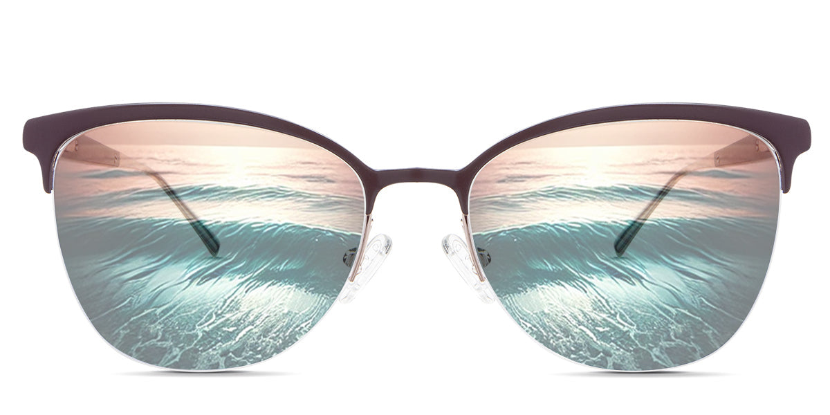 Jocelyn Women's Prescription Tinted Glasses - Stylish & UV Protection for Reading, Driving & Outdoor Activities