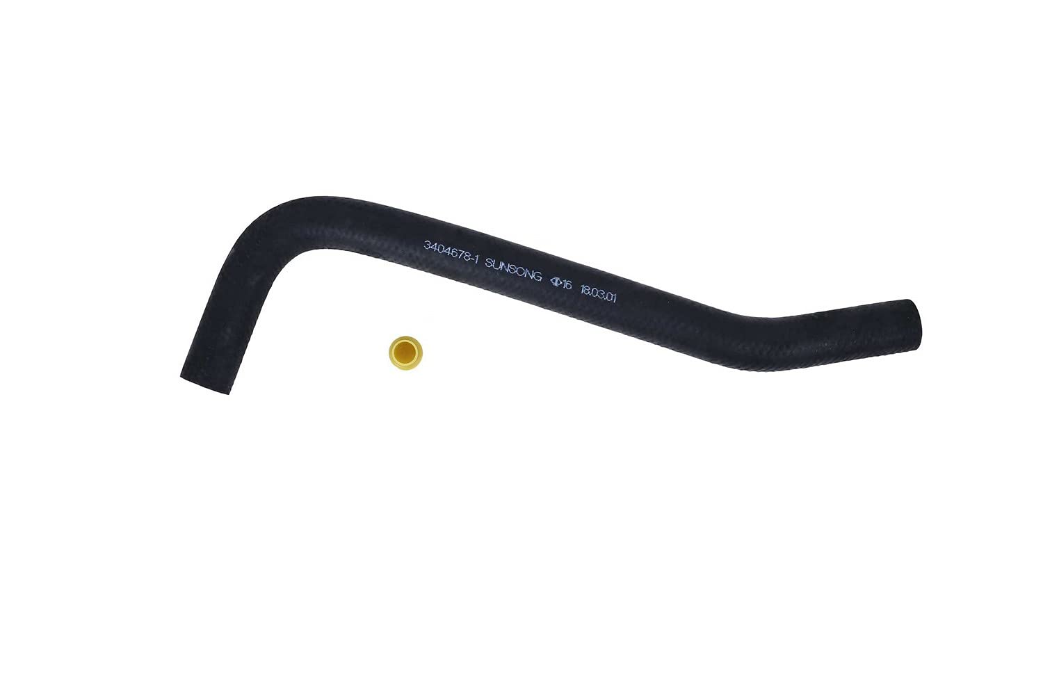 Sunsong 3404678 Power Steering Reservoir Hose - High Quality Replacement for Smooth Steering | Perfect for Chevy, GMC, Ford, Dodge Vehicles | Ideal for Off-Road, Daily Commute & Towing