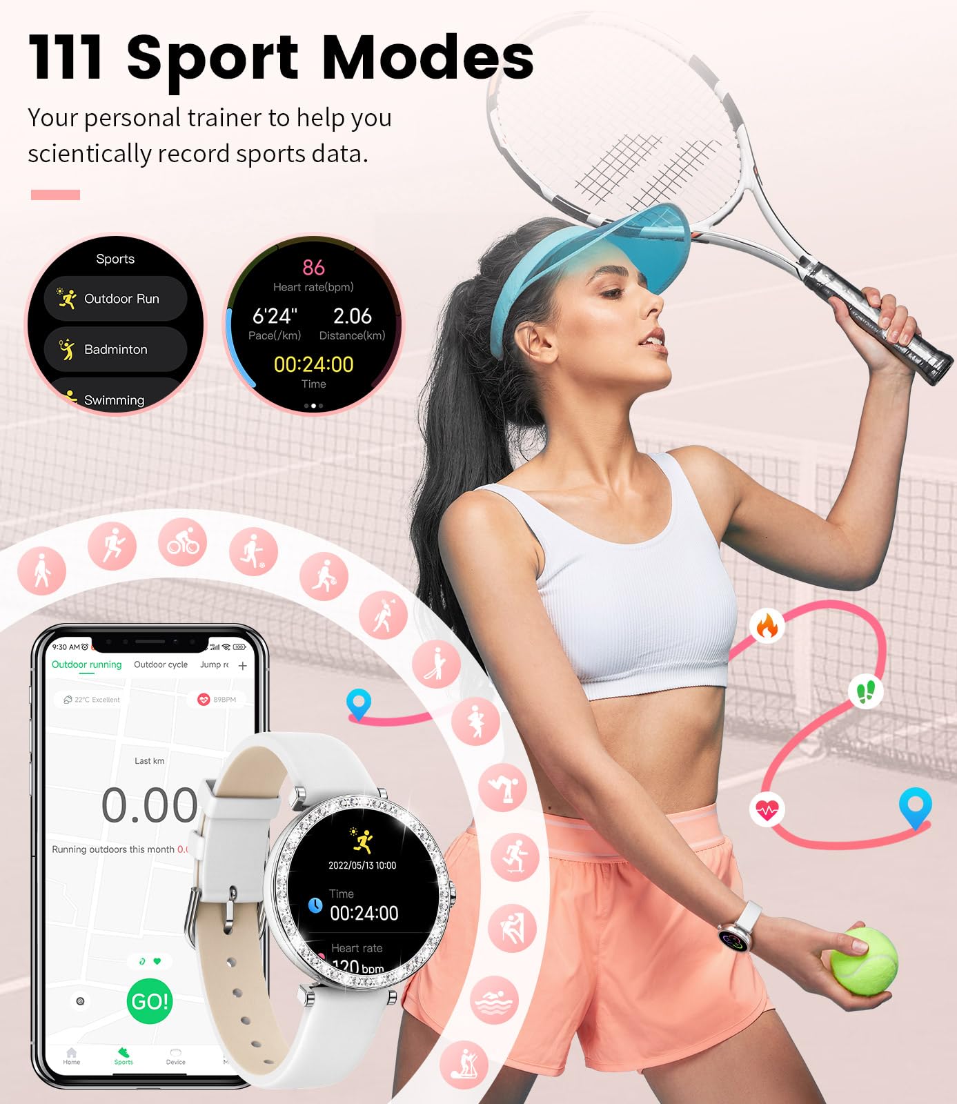 Smart Watch for Women - 1.19