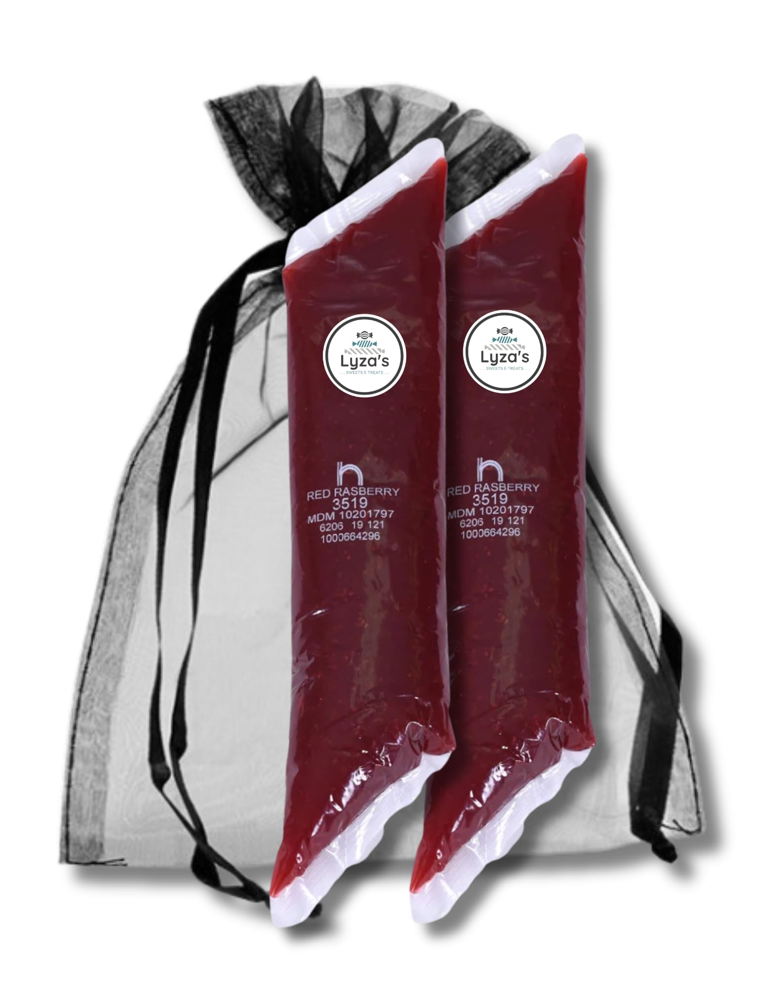 Lyza's Raspberry Pie Filling - 2LB Bags (Pack of 2) for Baking & Gifts