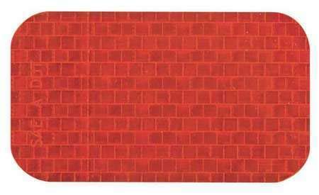 Rr250rd High Visibility Reflective Vinyl Marking Tape - 50 Pcs for Safety, Road Signs, Bike Lanes & Nighttime Visibility