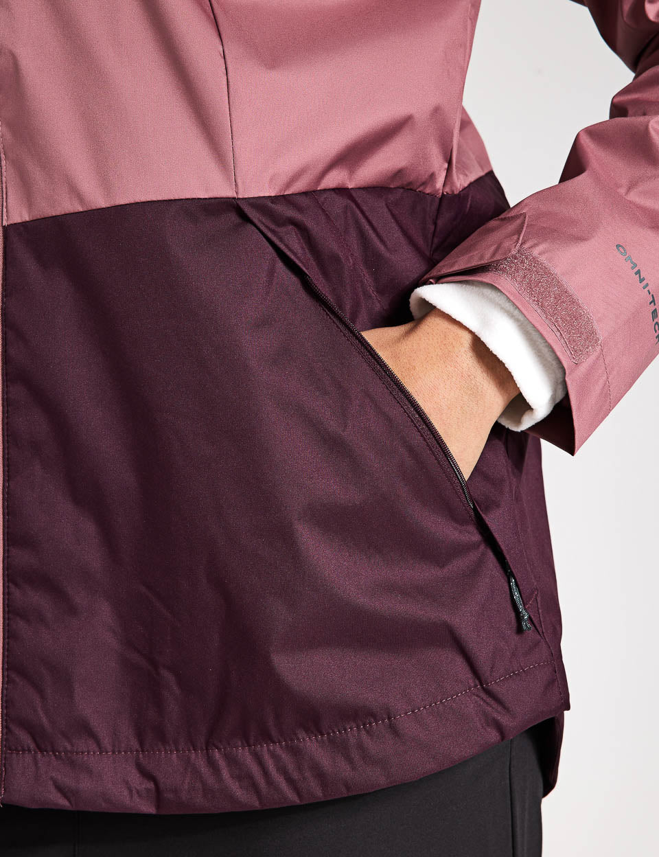 Waterproof Jacket for Men & Women - Inner Limits III Raincoat in Fig/Moonvista | Outdoor Hiking, Camping & Travel Gear