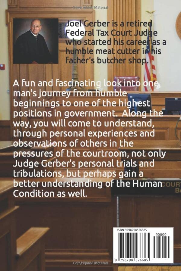 From Butcher to Bench: The Inspiring Memoir of Joel Gerber - From Humble Butcher to Respected Federal Judge | Perfect for Law Students, History Buffs & Career Changers | Great Gift for Graduation & Retirement