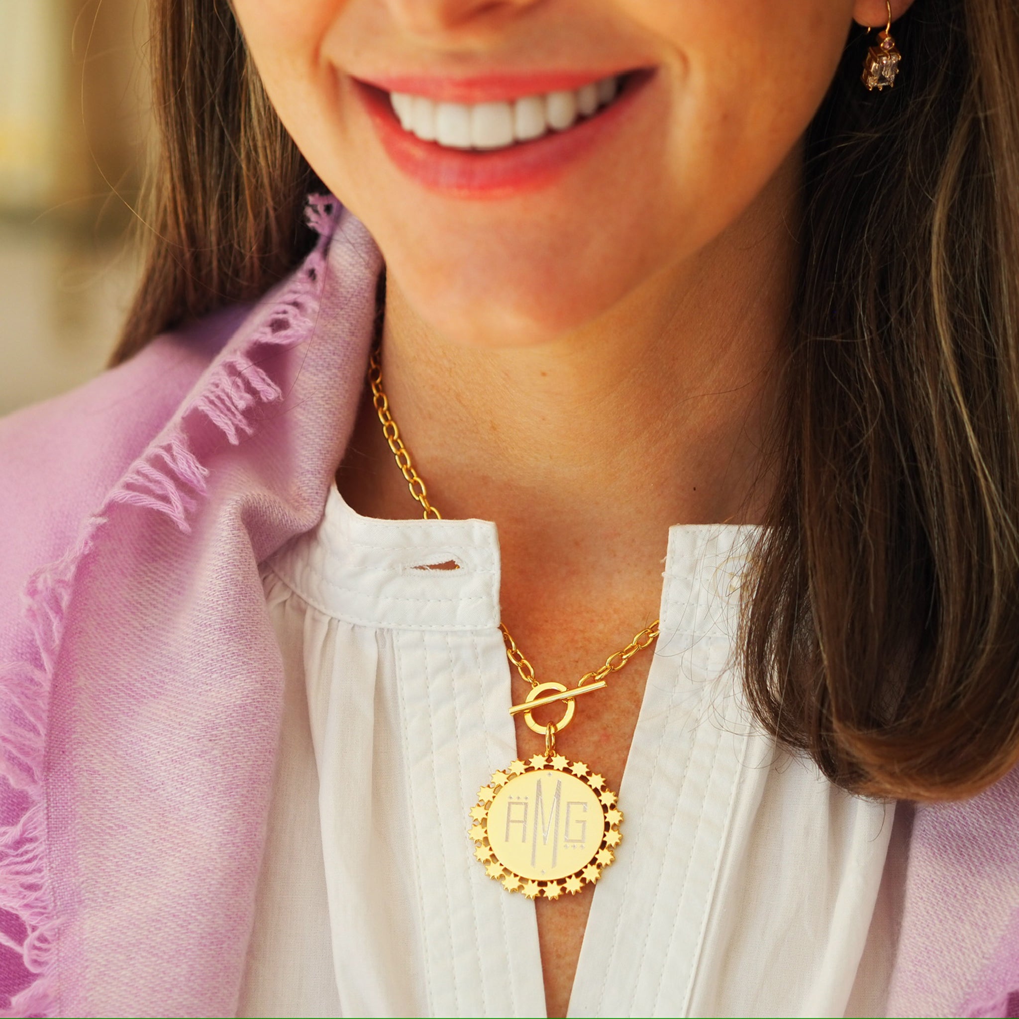 Goldbug Collection Star Edge Pendant Necklace - Elegant Celestial Jewelry for Women - Perfect for Gifts, Parties & Everyday Wear