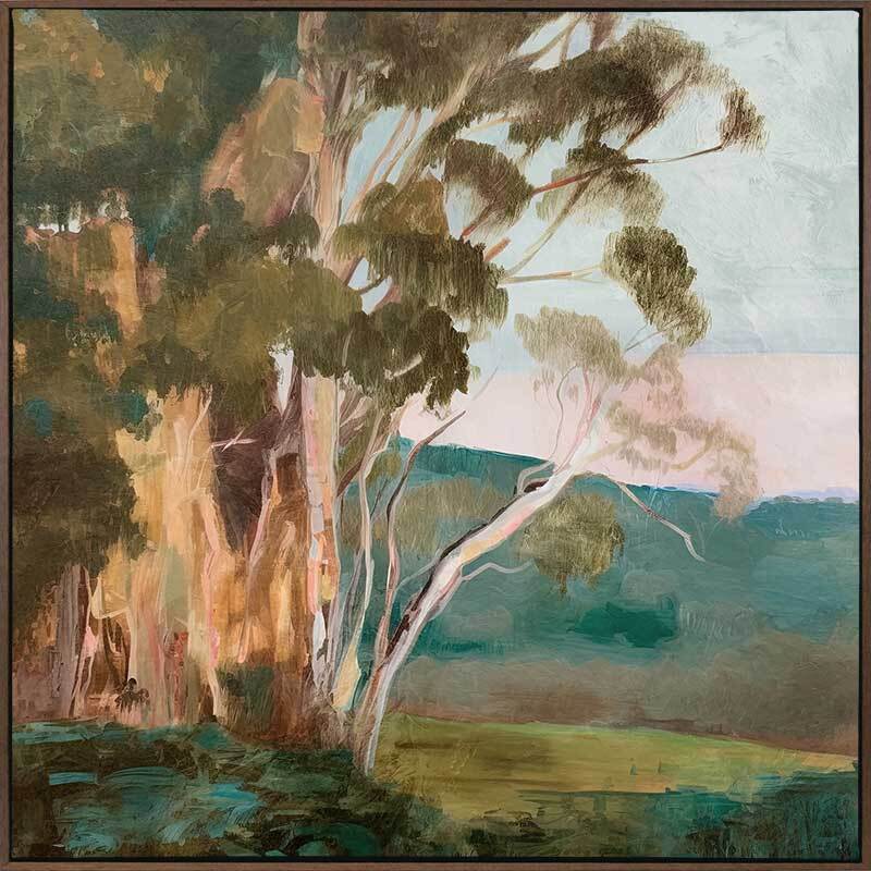 Australian Backyard Canvas Art Print - Stunning Landscape Wall Decor for Living Room, Bedroom & Office - Perfect Gift for Home & Interior Design